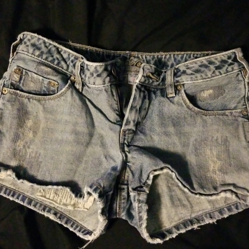 Silver shorts